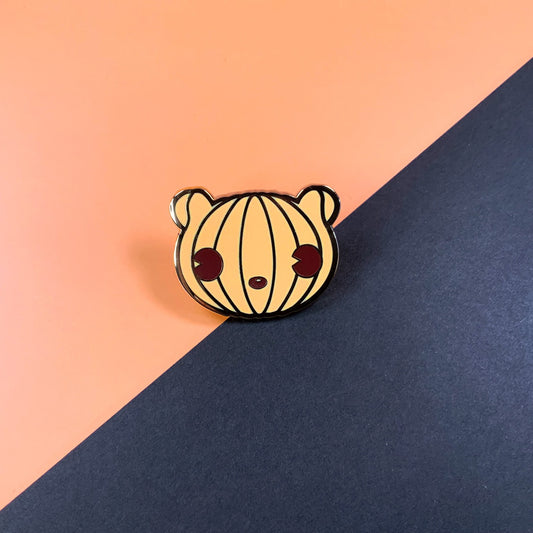 Pumpkin Bear Pin