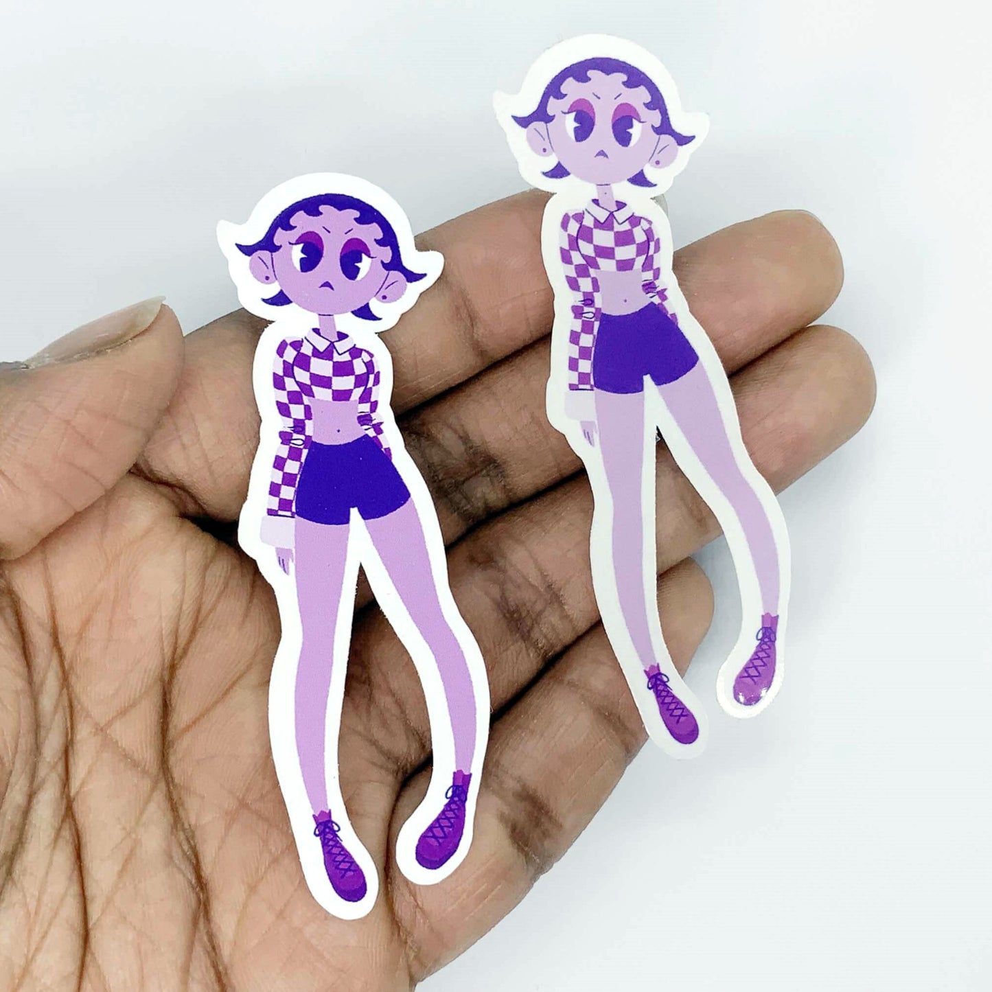 Purple Jo Sticker