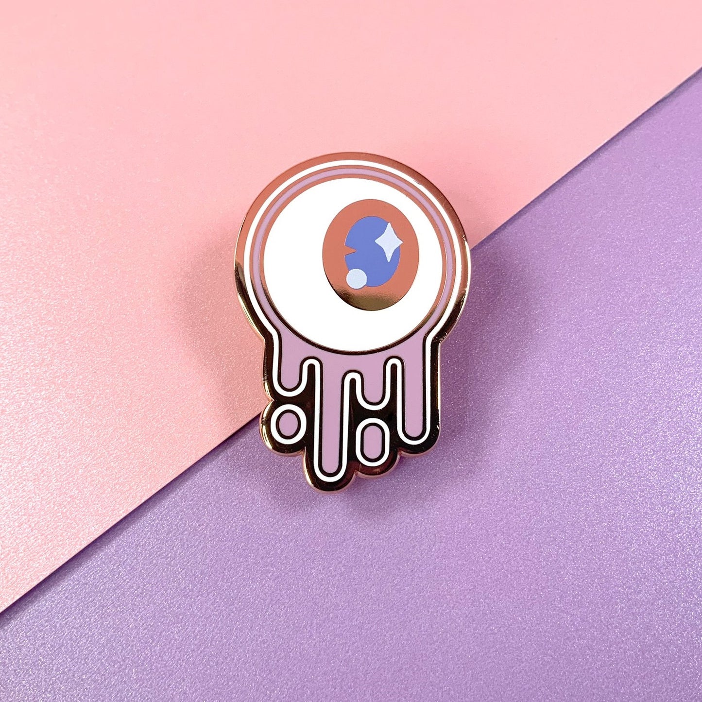 Melty Eyeball Pin