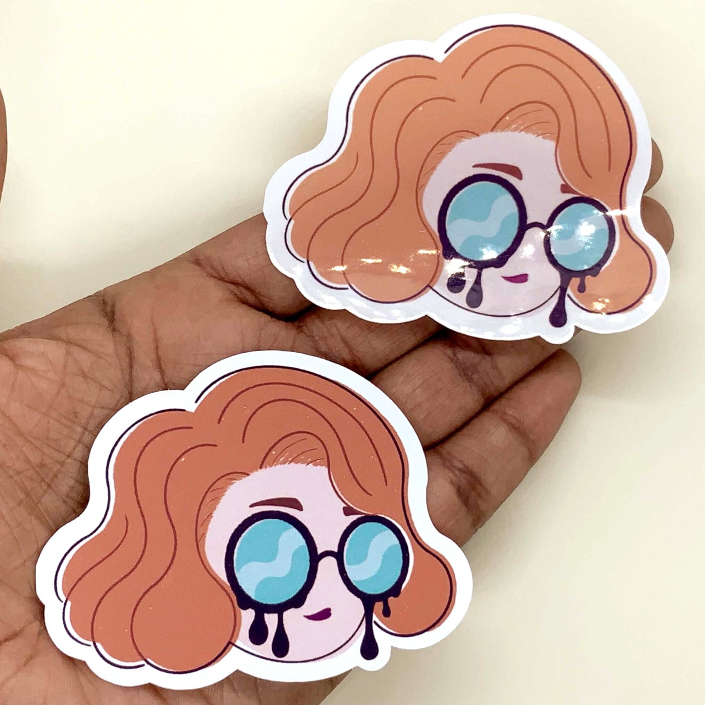 Melty Sunglasses Sticker