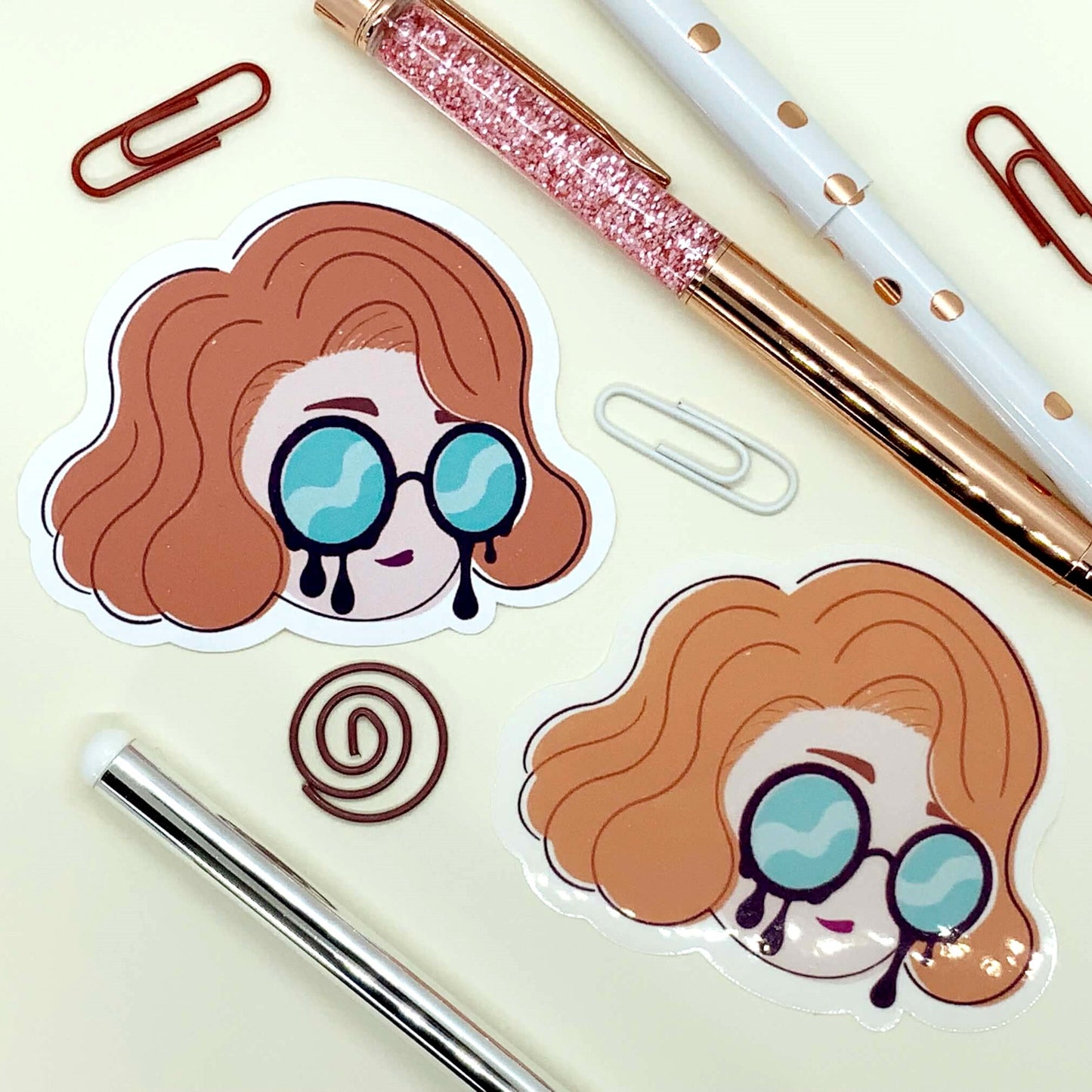 Melty Sunglasses Sticker