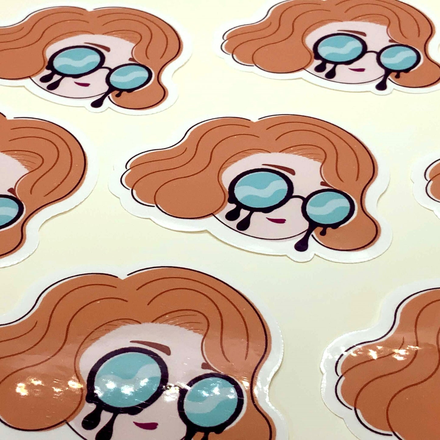 Melty Sunglasses Sticker