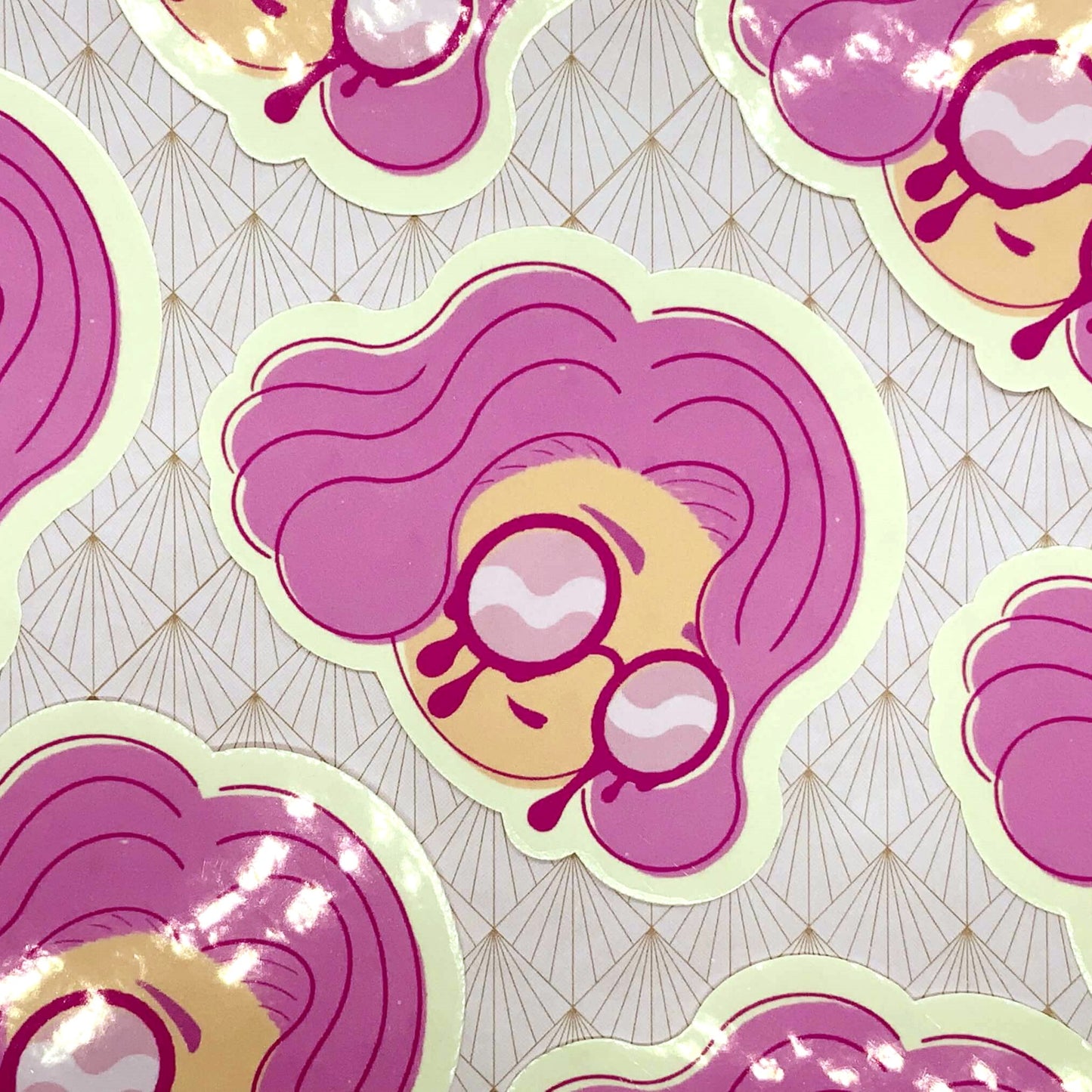 Melty Sunglasses Sticker (Pop Art Version)