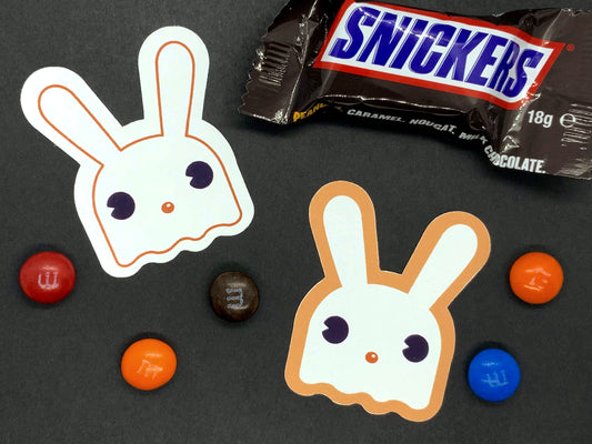 Ghost Bunny Sticker