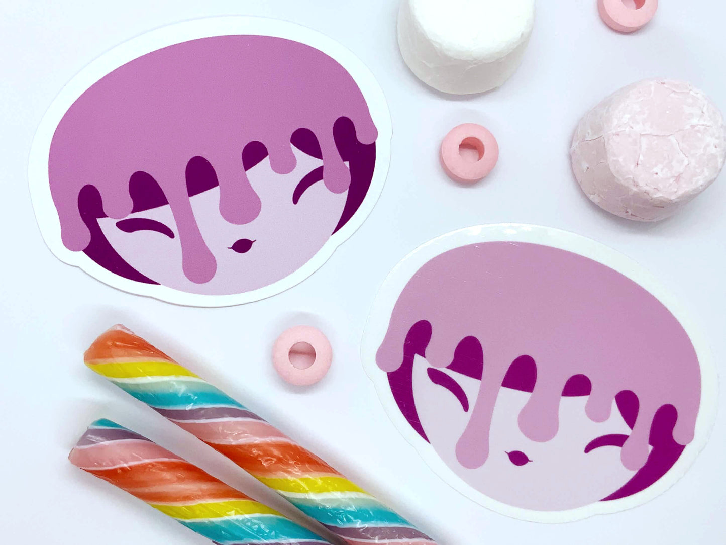 Pink Chocolate Sticker