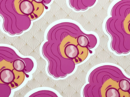 Melty Sunglasses Sticker (Pop Art Version)